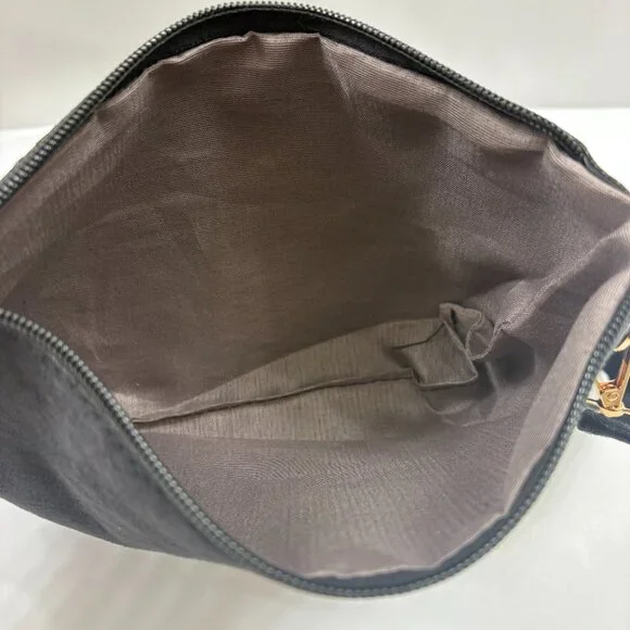 Boho Chic Fringe/ Two Tiered Tassel Shoulder/ Crossbody Bag/ Purse - Black - NWT - Picture 7 of 8